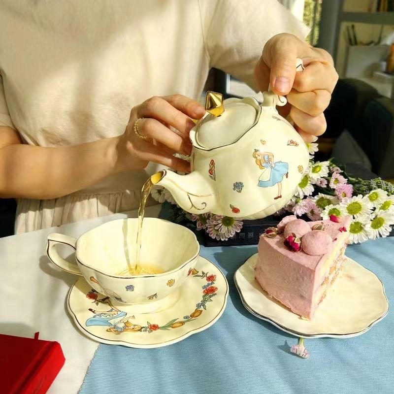 Coffee Tea Gift Set - Alice Keramiek Thee- en Koffieset met