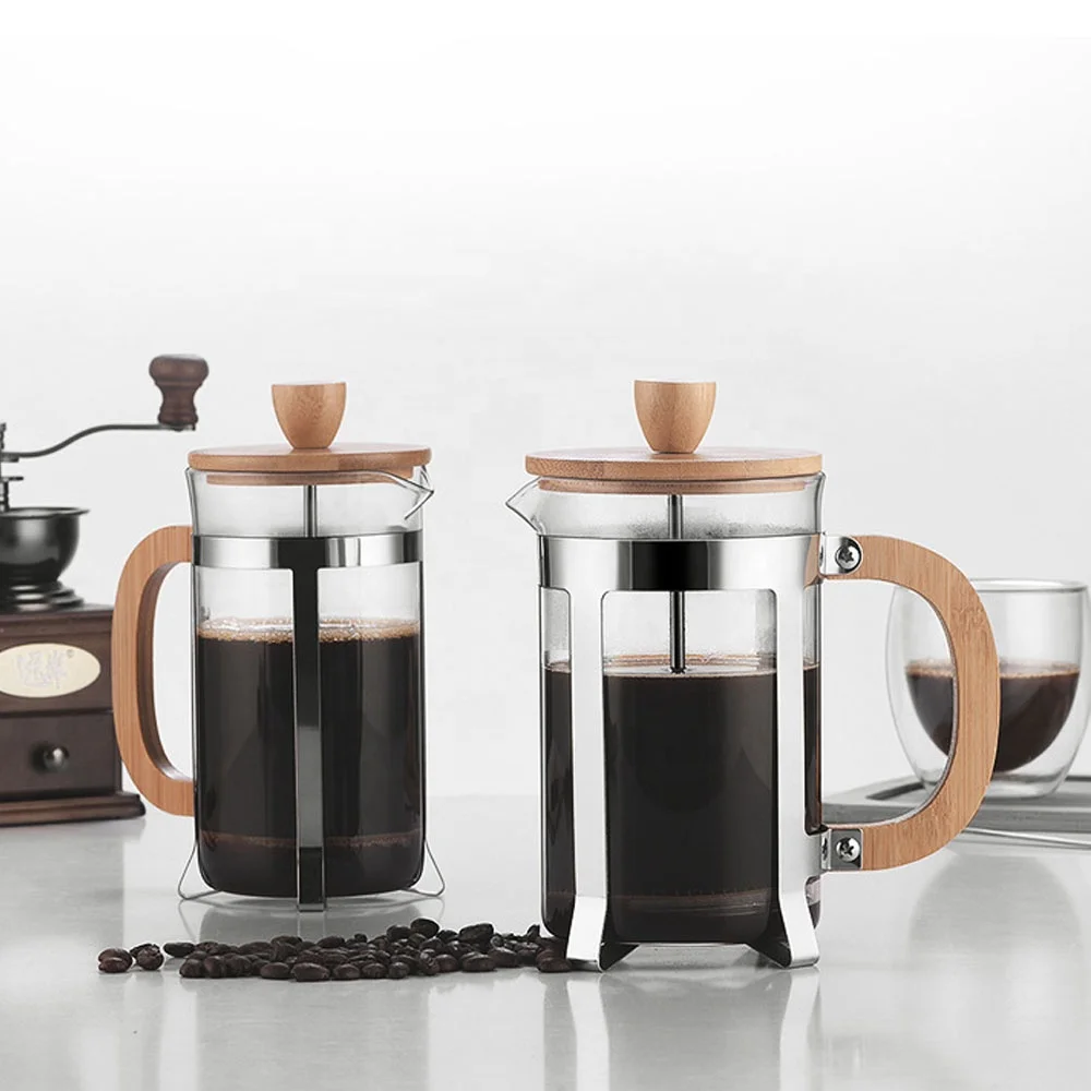 Coffee Tea Press - 350/600ml RVS perskan, voedselveilig, persmodel met