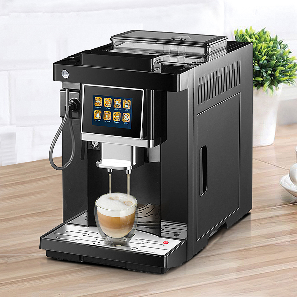 Coffee & Tea Maker Machine - Volledig automatische elektrische koffiemachine met TFT-kleurendisplay