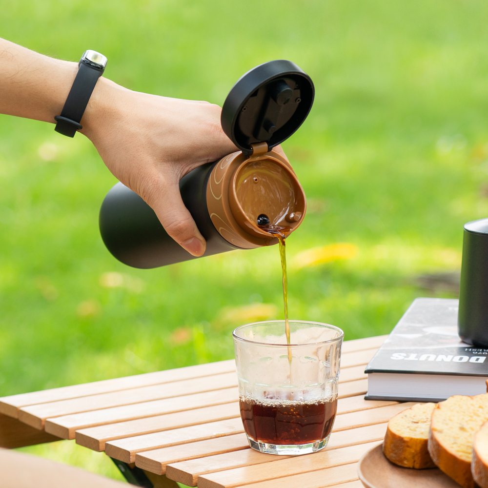 Coffee Tea Press - ICafilas 320 ml draagbare Franse pers