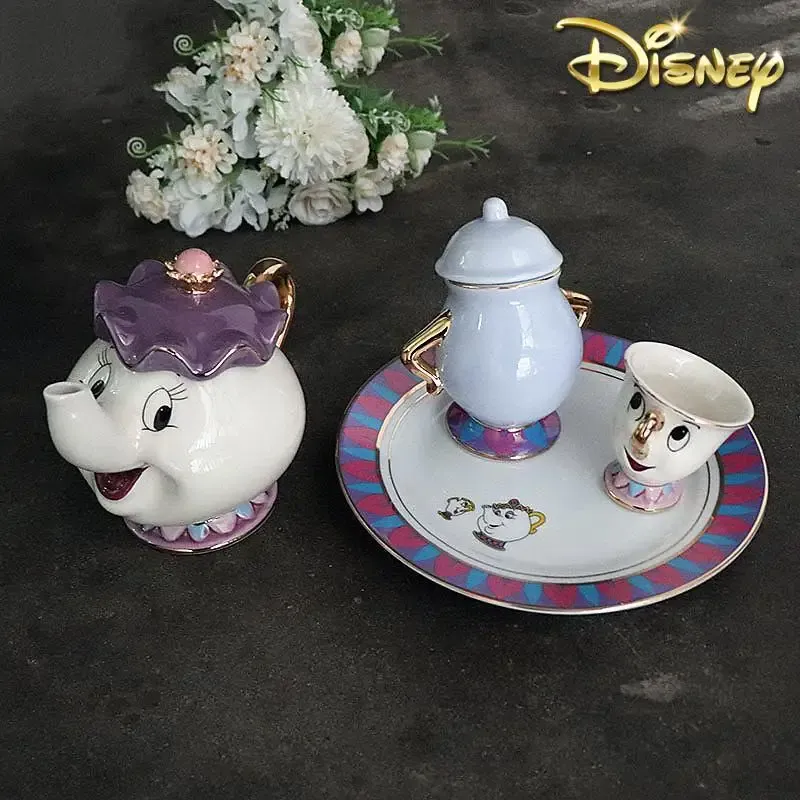 Coffee Tea Gift Set - Hete theepot cartoon Belle en het