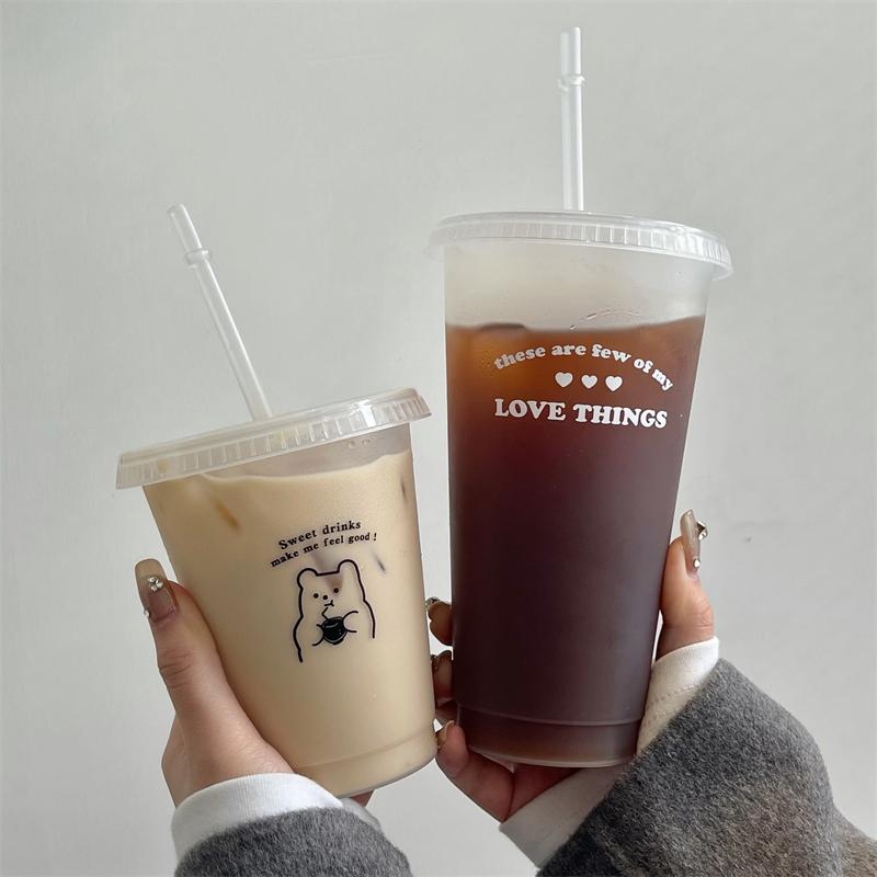 Coffee Tea Equipment - Kawaii Waterfles Voor Koffie Sap Thee