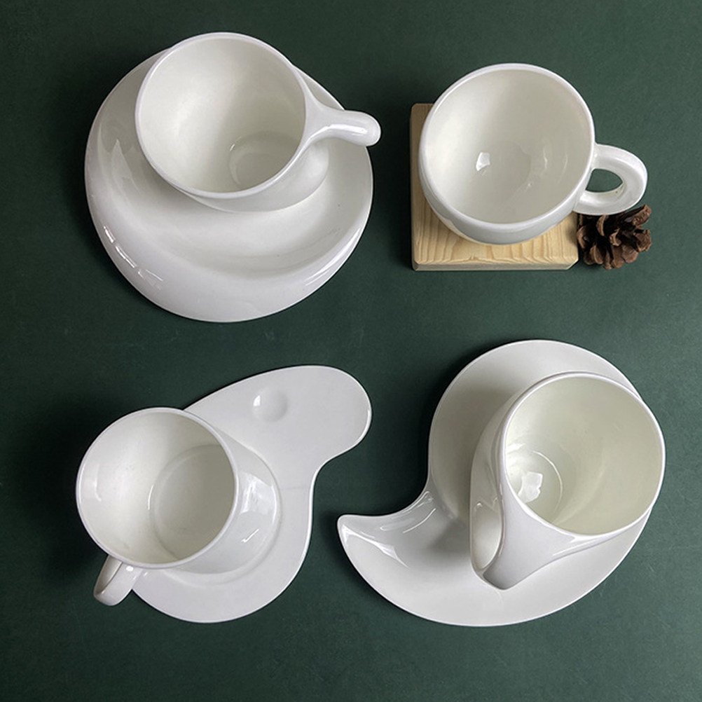 Coffee Tea Gift Set - 1Set keramische koffiekop en schotelset Elegant