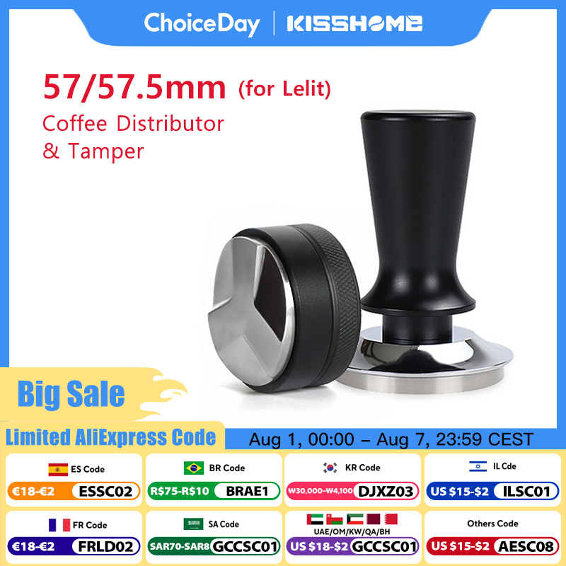Coffee Tea Press - Koffie Sabotage 57mm 57.5mm Constante Druk