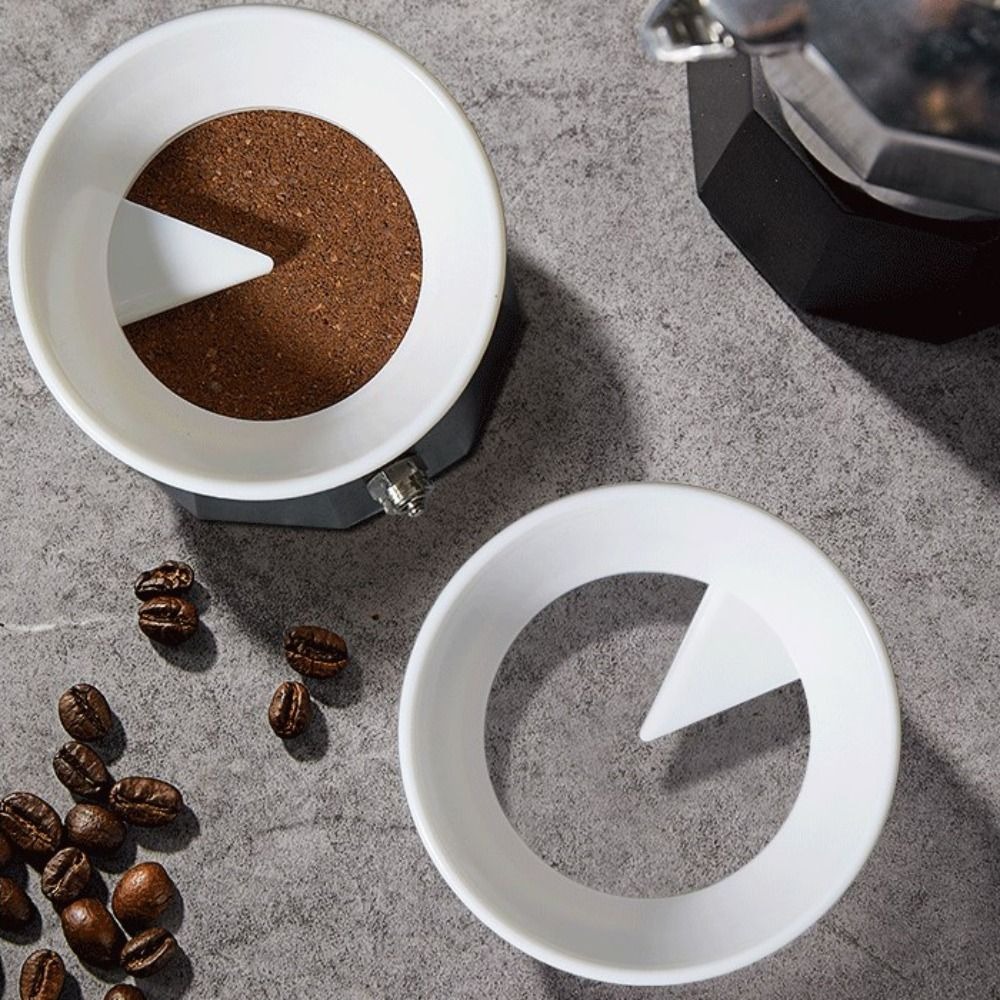 Coffee Tamper Leveler - Anti-lek poeder Moka Pot Tamper Universele