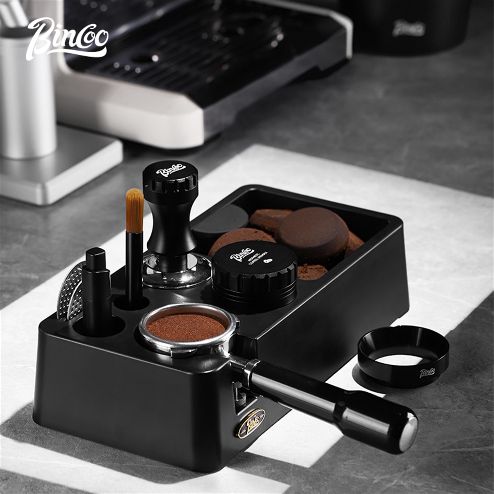 Bincoo Koffie Distributeur 51/ - Coffee Tamper Leveler recensie en prijs