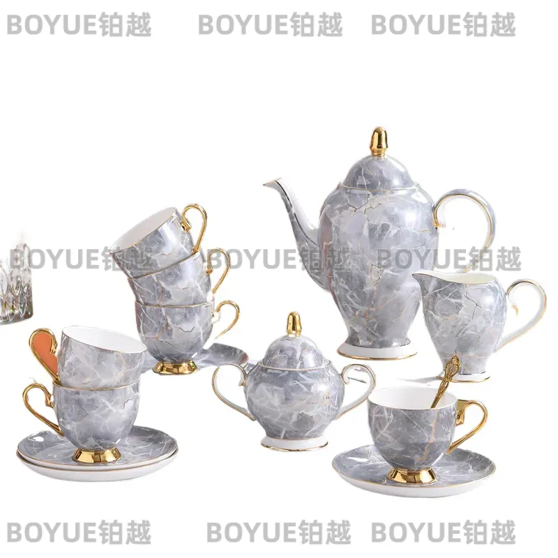 Luxe porseleinen koffiekopjes- - Coffee Tea Gift Set recensie en prijs