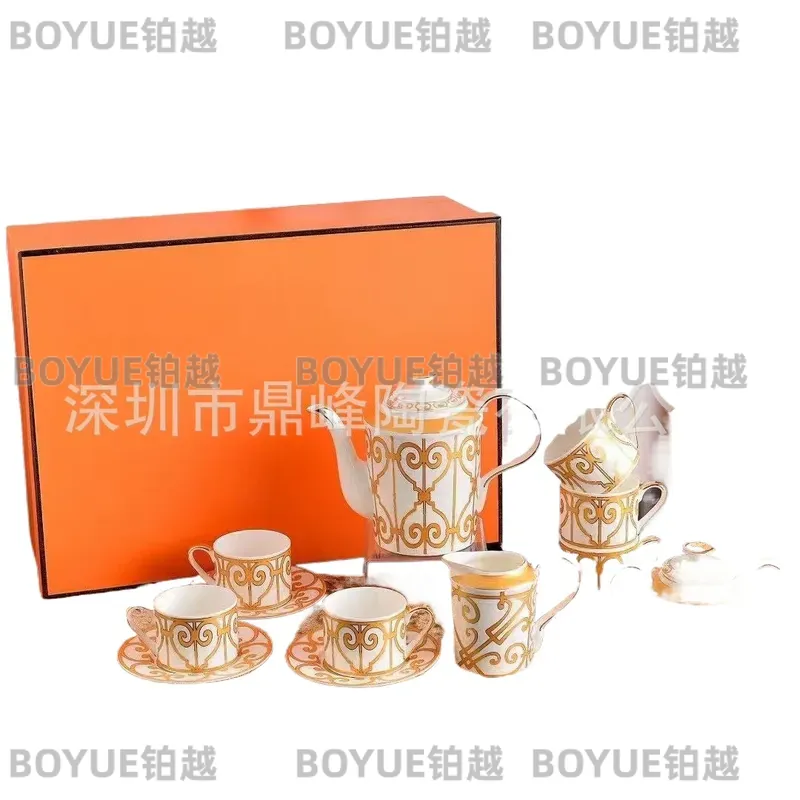 Gele keramische koffiekop en s - Coffee Tea Gift Set recensie en prijs