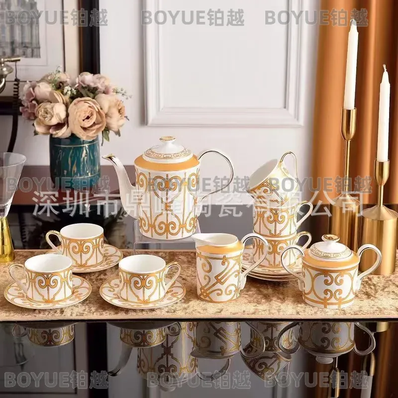 Gele keramische koffiekop en s - Coffee Tea Gift Set recensie en prijs