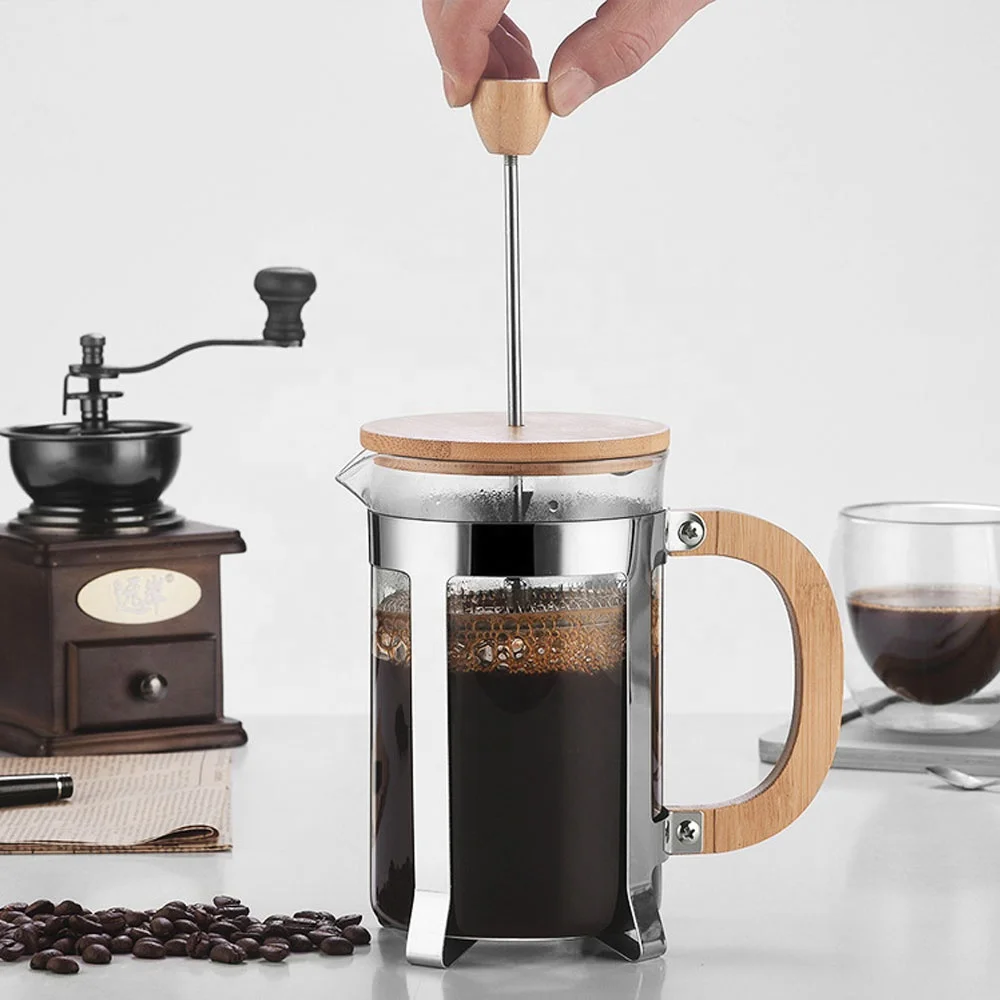 350/600ml RVS perskan, voedsel - Coffee Tea Press recensie en prijs