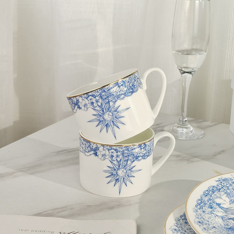 Koffiekopje en schoteltje van  - Coffee Tea Gift Set recensie en prijs