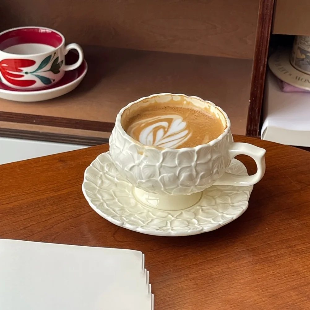 Franse Crème Relief Koffiekopj - Coffee Tea Gift Set recensie en prijs