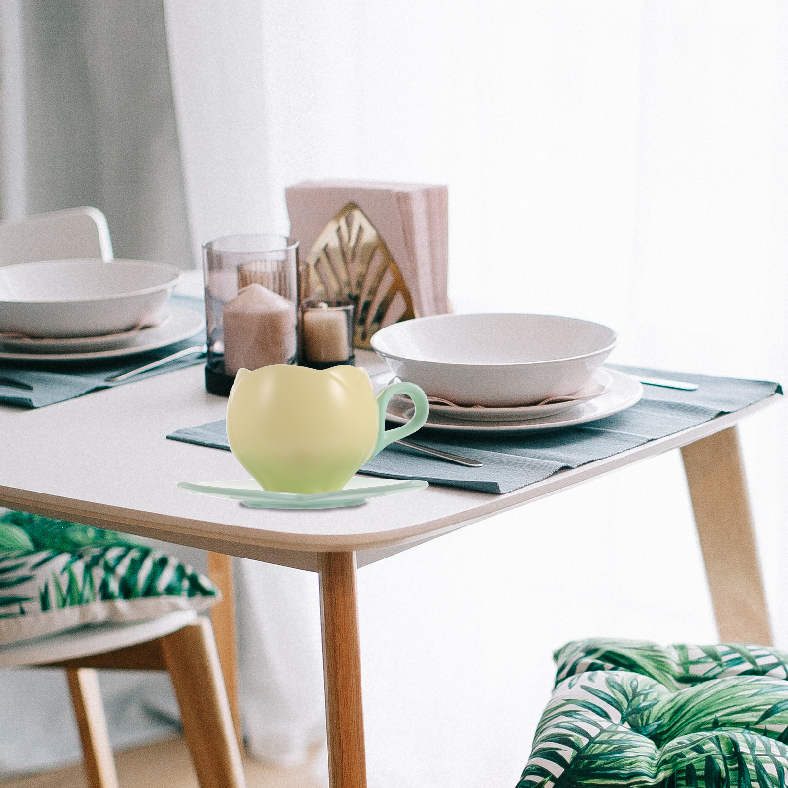 1Set keramische koffiekop met  - Coffee Tea Drink recensie en prijs