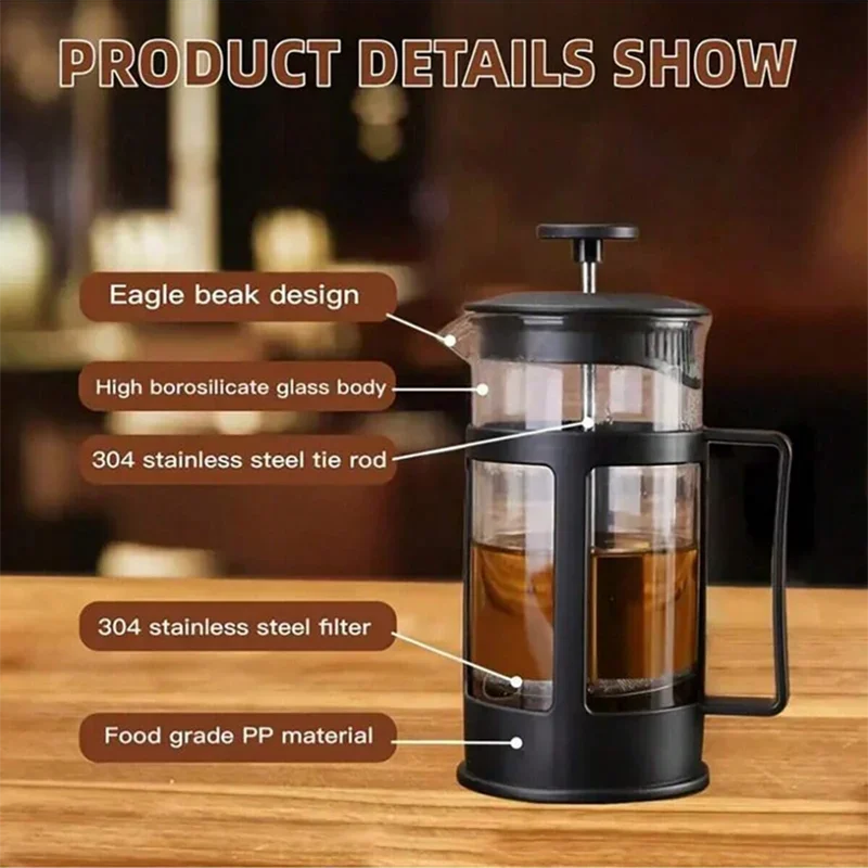 Koffie Franse perspot met filt - Coffee Tea Press recensie en prijs