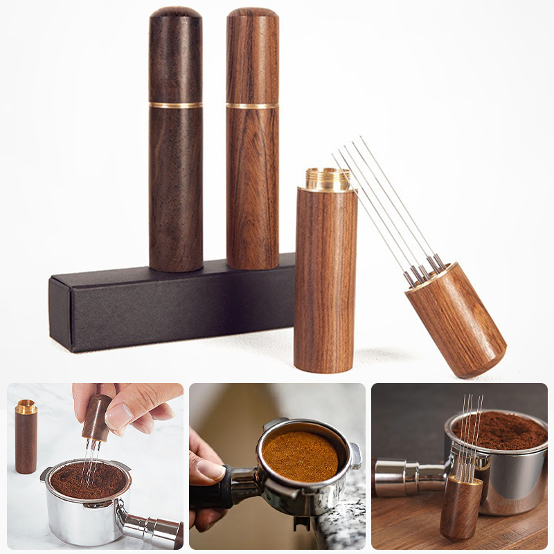 Koffie Sabotage Rvs 5/6 Naalde - Coffee Tamper Leveler recensie en prijs