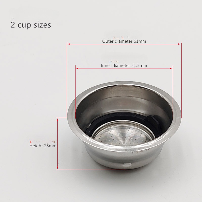 51 mm poreus filter onder druk - Coffee Tea Press recensie en prijs