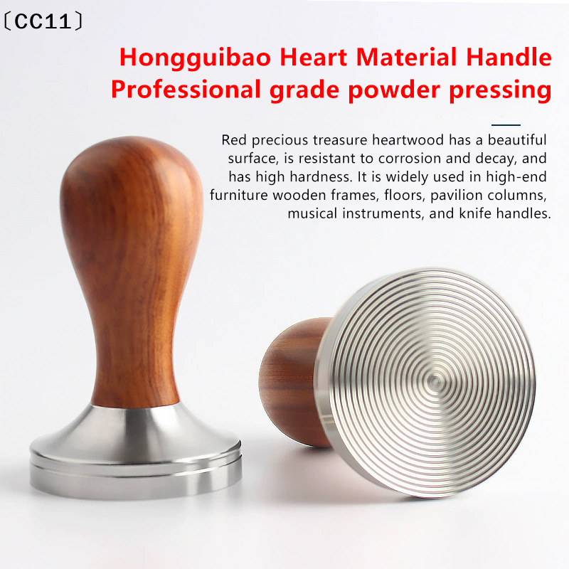 49/51/53/58MM Houten Koffie Ta - Coffee Tamper Leveler recensie en prijs