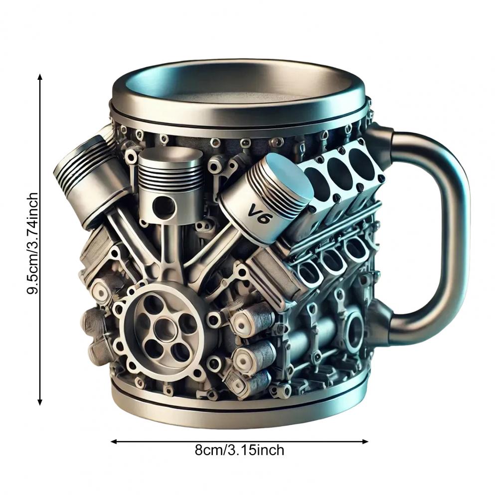 3D-motoren Ontwerp Mok Motoren - Coffee Tea Equipment recensie en prijs