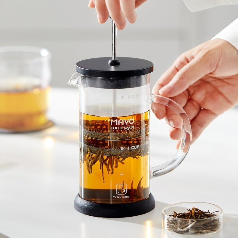 MAVO French Press Koffiezetapp - Coffee Tea Press recensie en prijs