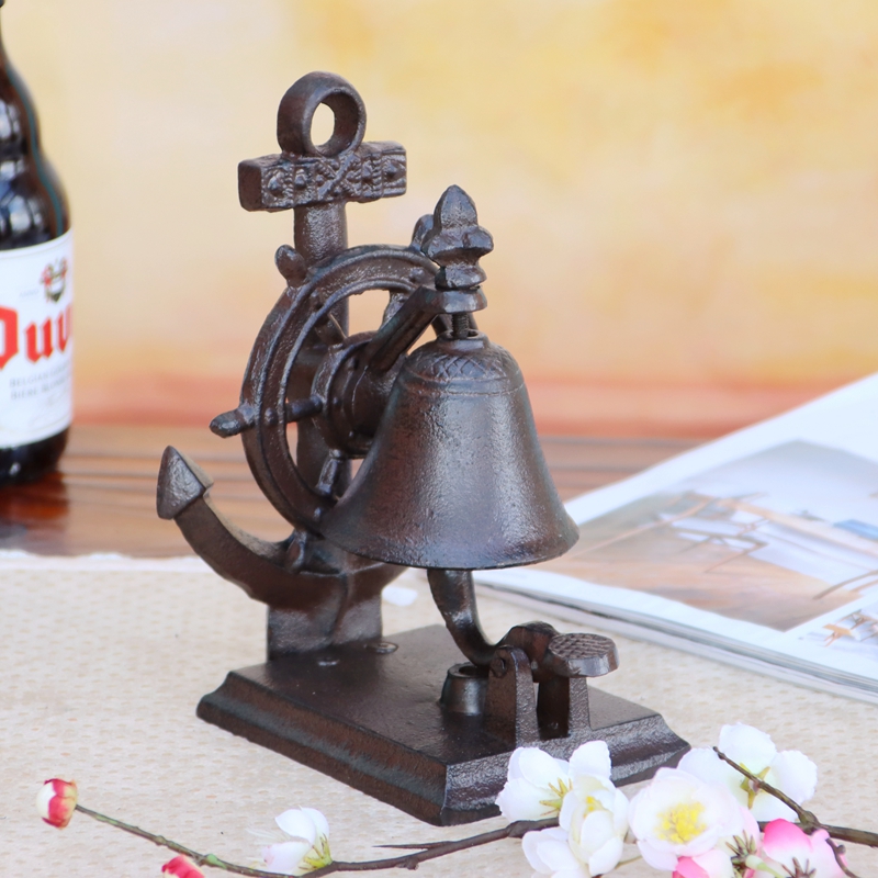 Vintage gietijzeren handbel, i - Coffee Tea Press recensie en prijs