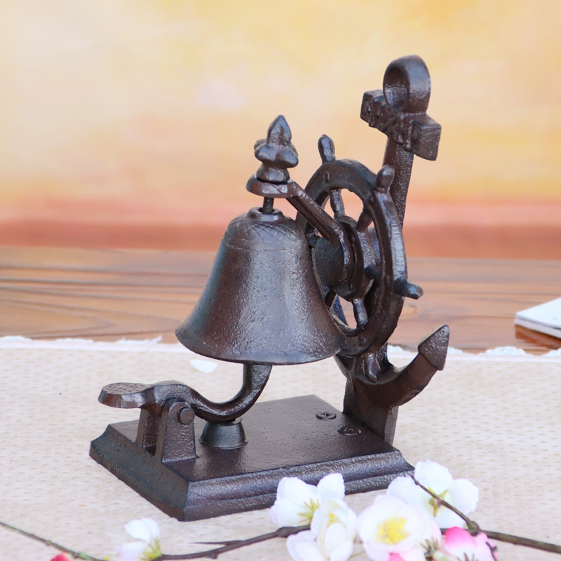 Vintage gietijzeren handbel, i - Coffee Tea Press recensie en prijs