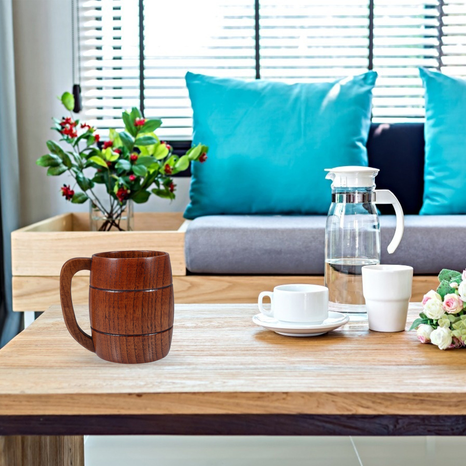Houten bierkoffiemok Waterbeke - Coffee Tea Drink recensie en prijs