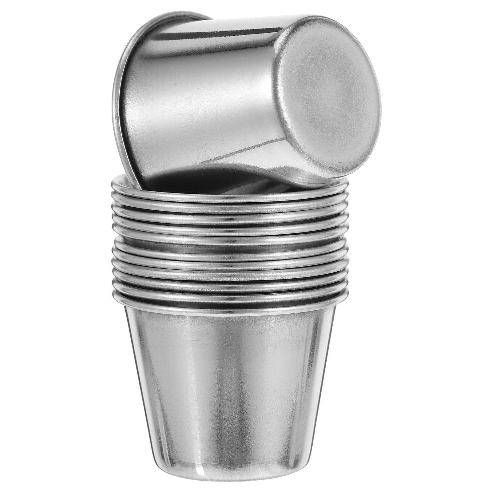 12 Stuks Rvs Korte Cups 45Ml Z - Coffee Tea Drink recensie en prijs