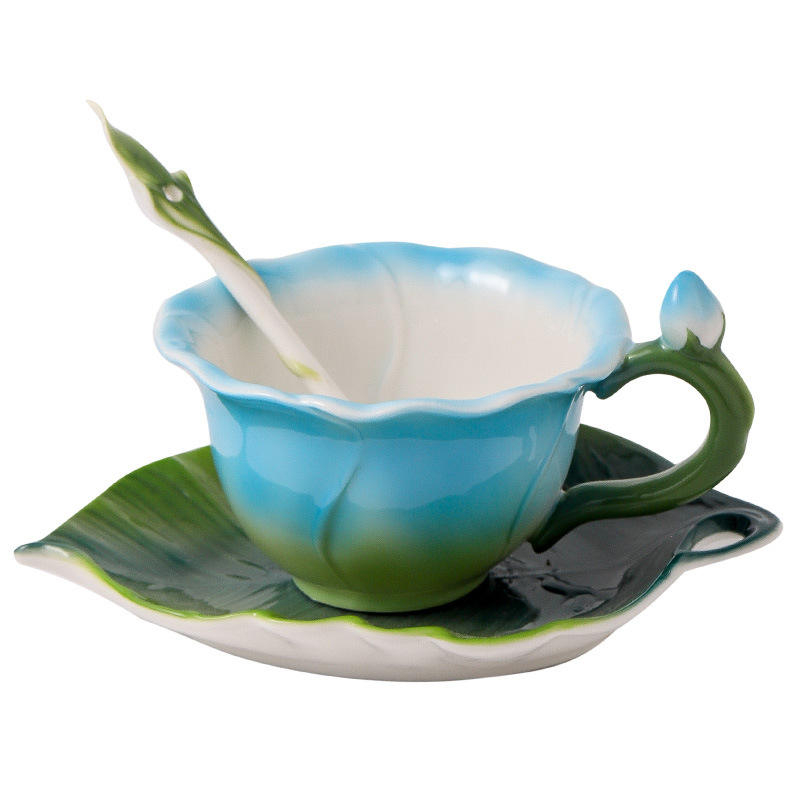 150ml handgeschilderde rozen k - Coffee Tea Gift Set recensie en prijs