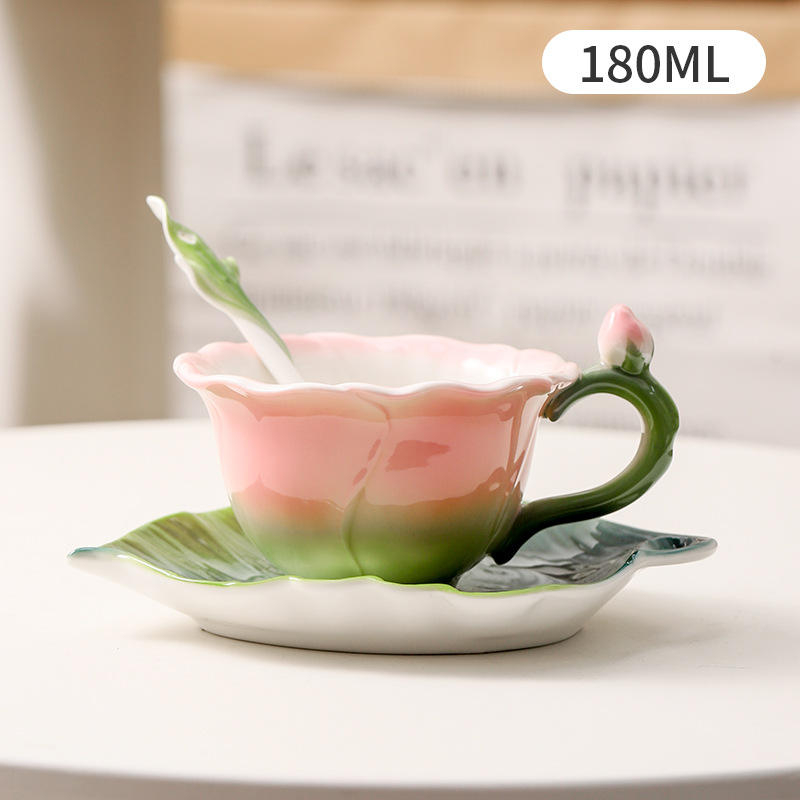 150ml handgeschilderde rozen k - Coffee Tea Gift Set recensie en prijs