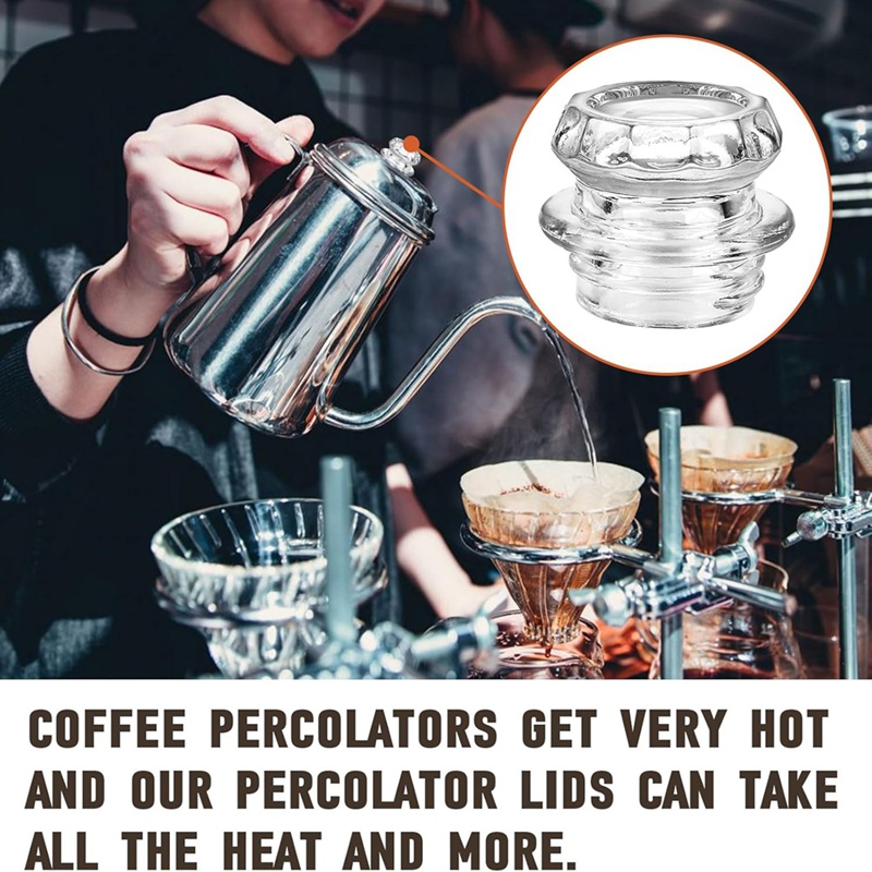 Koffiepercolator glazen bovenb - Coffee & Tea Maker Machine recensie en prijs