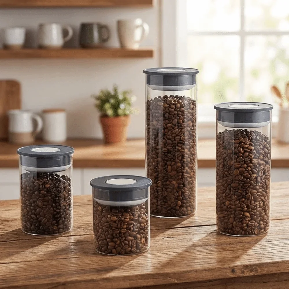 Glazen vacuümverzegelde tank T - Coffee Tea Press recensie en prijs