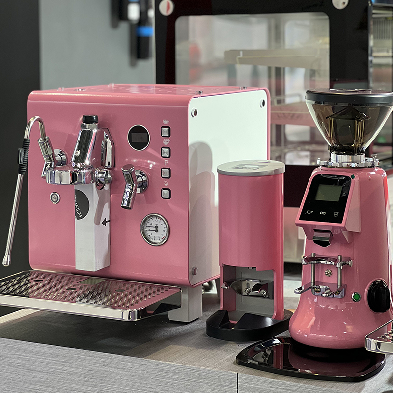 Professioneel roze semi-automa - Coffee & Tea Maker Machine recensie en prijs