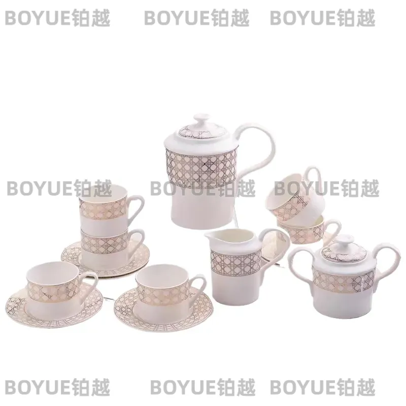 Luxe porseleinen koffiekopjess - Coffee Tea Gift Set recensie en prijs