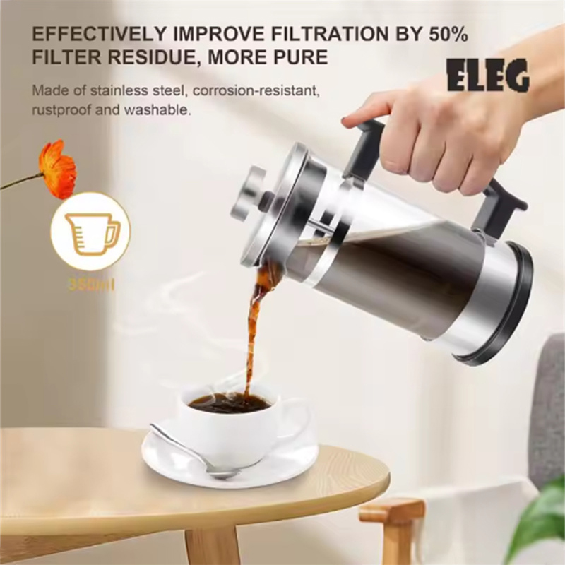 Koffie French Press Pot Met Fi - Coffee Tea Press recensie en prijs